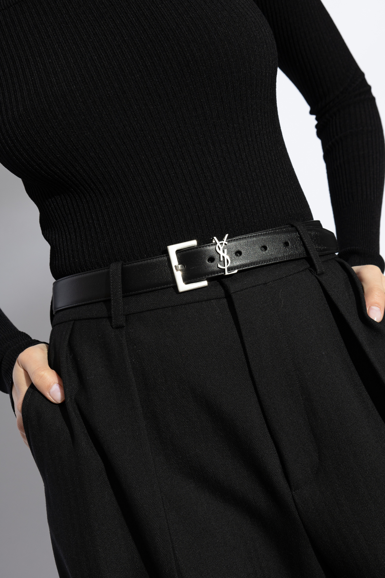 Saint Laurent Logo belt | Women's Accessories | Vitkac